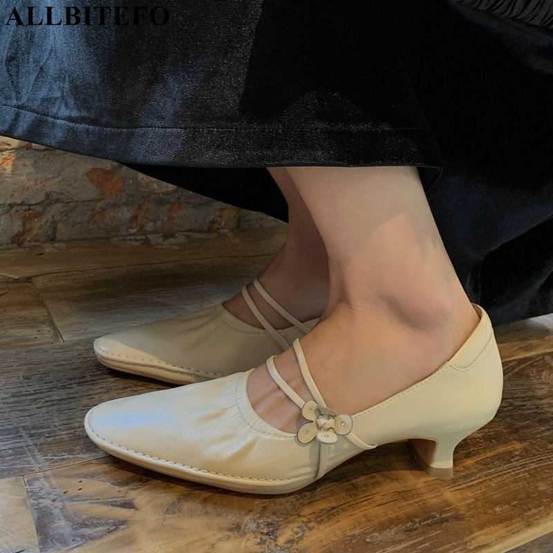 ALLBITEFO fashion retro genuine leather flowers brand high heels party women shoes zapatos de mujerheels shoes high heels shoes 210611, As picture
ALLBITEFO fashion retro genuine leather flowers brand high heels party women shoes zapatos de mujerheels shoes high heels shoes 210611, As picture