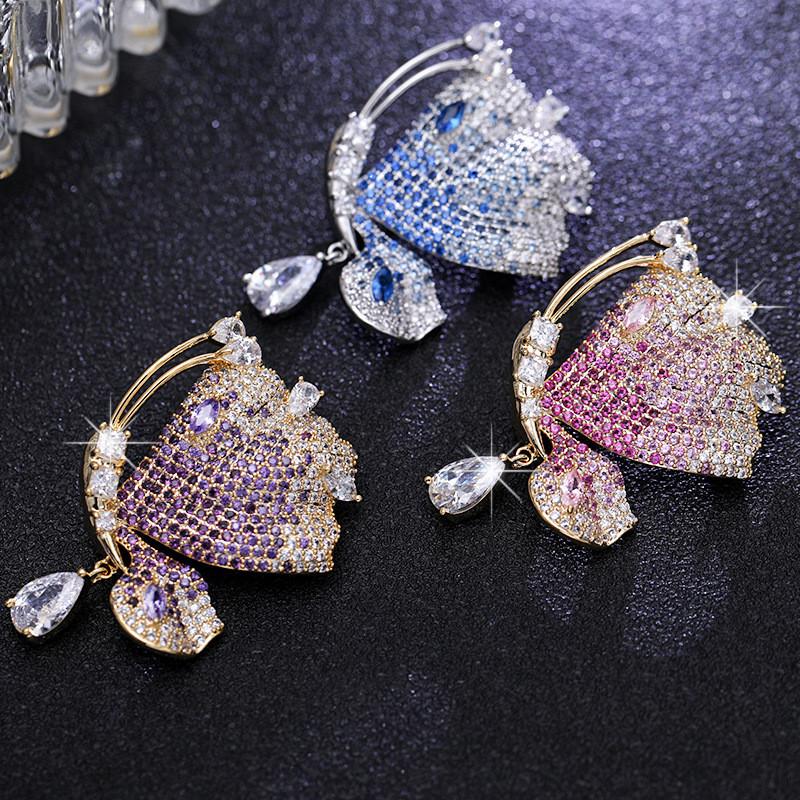 Pins, Brooches OKILY Fashion Cubic Zircon Butterfly For Women Colorful Rhinestone Butterflys Pins Coat Scarf Accessories Jewelry, Gray
Pins, Brooches OKILY Fashion Cubic Zircon Butterfly For Women Colorful Rhinestone Butterflys Pins Coat Scarf Accessories Jewelry, Gray
