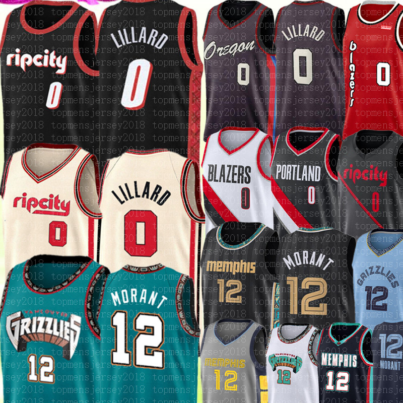 Portlands Damian 0 Lillard Trails 75th Blazeres Jersey Memphi Ja 12 Morant Grizzliees Basketball Jerseys men S-XXL Black White Red Grey Blue Green Embroidery Logos
Portlands Damian 0 Lillard Trails 75th Blazeres Jersey Memphi Ja 12 Morant Grizzliees Basketball Jerseys men S-XXL Black White Red Grey Blue Green Embroidery Logos