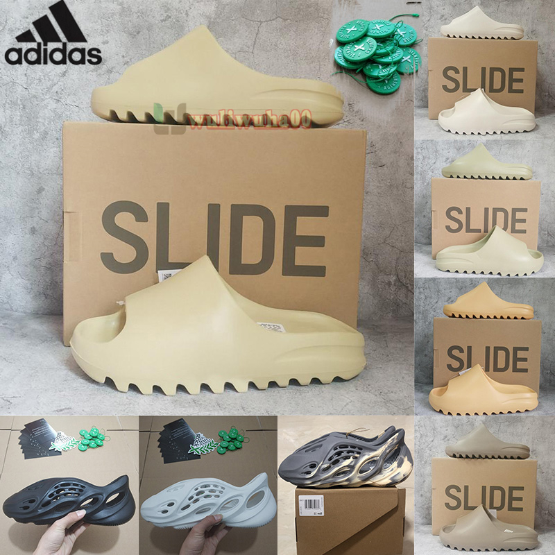 Yeezy Slides Kanye West Summer Slippers For Men Women Outdoor Home Sliders Foam Runner Moon Grey Sandals Mens Womens Resin Pure Core Black Sand Fashion Flats loafers
Yeezy Slides Kanye West Summer Slippers For Men Women Outdoor Home Sliders Foam Runner Moon Grey Sandals Mens Womens Resin Pure Core Black Sand Fashion Flats loafers