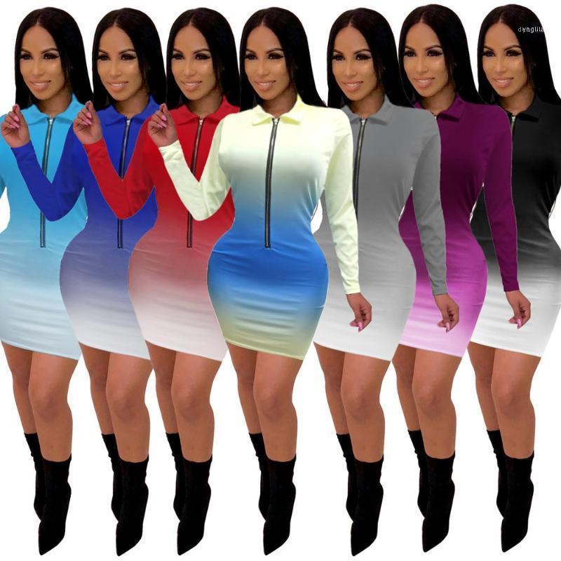Felyn 2021 Arrival Fashion Design Dress Gradient O-neck Long Sleeve Sexy Bodycon Mini Vestidos1, Black
Felyn 2021 Arrival Fashion Design Dress Gradient O-neck Long Sleeve Sexy Bodycon Mini Vestidos1, Black