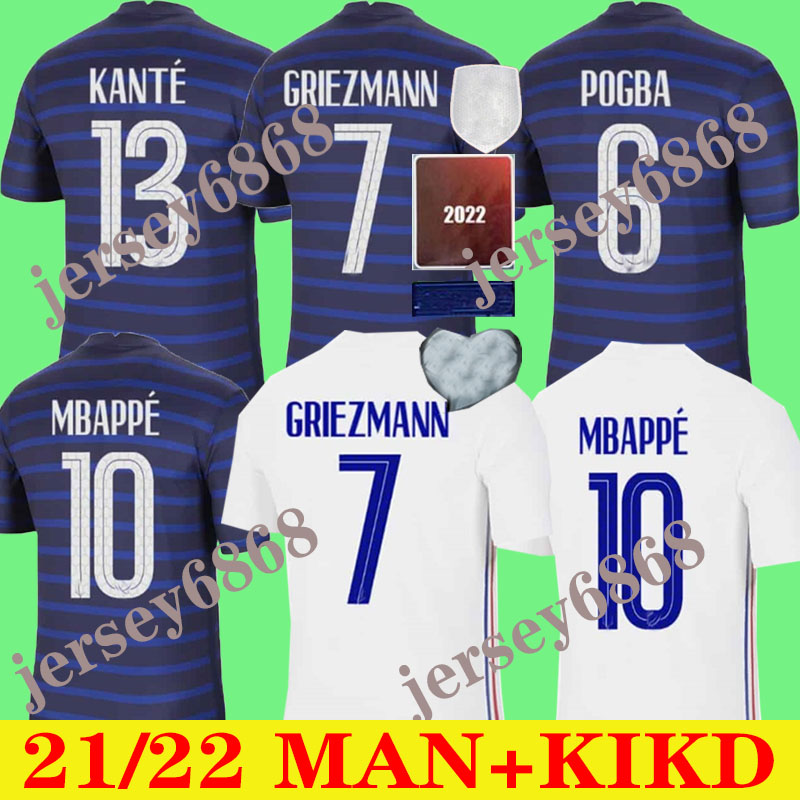 MAN + KIDS 2021 GRIEZMANN MBAPPE soccer jersey KANTE 20 21 Centenary POGBA shirt Maillot de football 2022 France ZIDANE GIROUD MATUIDI Kimpe, Black;yellow
MAN + KIDS 2021 GRIEZMANN MBAPPE soccer jersey KANTE 20 21 Centenary POGBA shirt Maillot de football 2022 France ZIDANE GIROUD MATUIDI Kimpe, Black;yellow