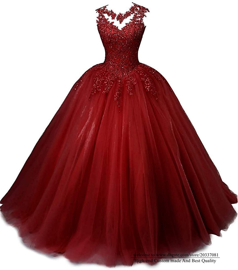 Quinceanera Dresses 2021 Sexy Backless Princess Sequins Party Prom Formal Crystal Appliques Tulle Ball Gown Lace Up Vestidos De 15 Anos Q11