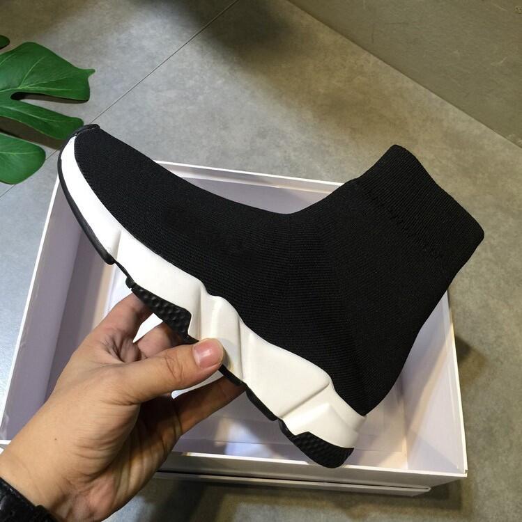 Luxury Brand Fashion Graffiti Speed Triple Black Shoes Mens Boots High Top Elastic Socks Shoe Men and Women Sports Sneakers Running Shoes Knitted Mesh Sheos, Black lace
Luxury Brand Fashion Graffiti Speed Triple Black Shoes Mens Boots High Top Elastic Socks Shoe Men and Women Sports Sneakers Running Shoes Knitted Mesh Sheos, Black lace