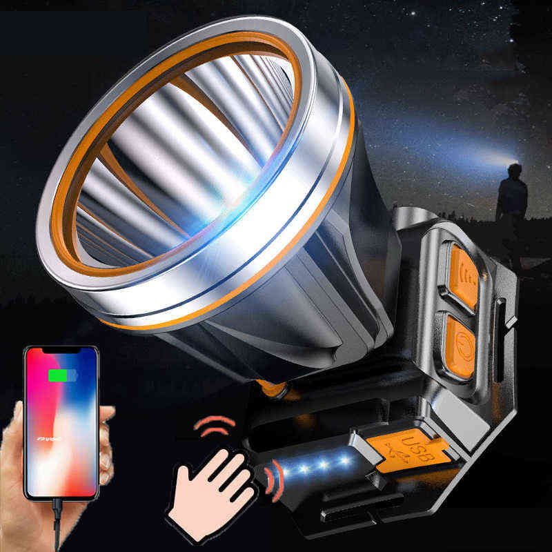 300000 LM XHP90.2 Powerful Led Headlamp Built-in Battery Headlight Waterproof USB Rechargeable Head Flashlight XHP70 Head Torch P0820
300000 LM XHP90.2 Powerful Led Headlamp Built-in Battery Headlight Waterproof USB Rechargeable Head Flashlight XHP70 Head Torch P0820