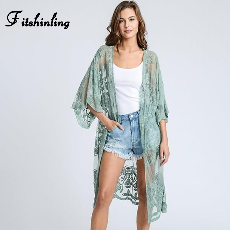 fitshinling flare sleeve lace beach kimono swimwear boho hollow out slim cover-up bohemian holiday long cardigans women new
fitshinling flare sleeve lace beach kimono swimwear boho hollow out slim cover-up bohemian holiday long cardigans women new