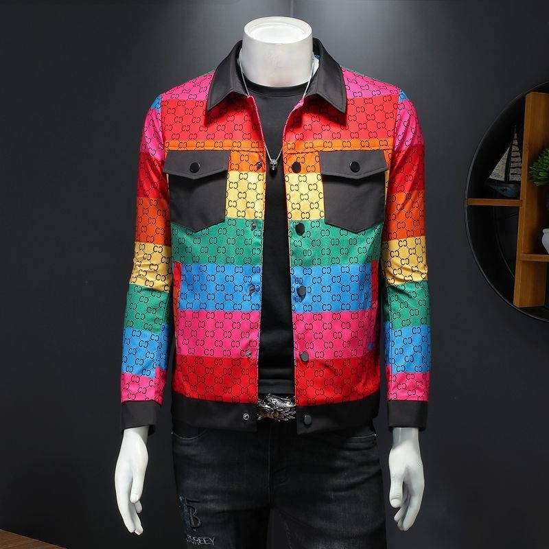 Contrast Stitching Jacket Men Bomber Flower Jacket Men Long Sleeve Jacket Italian Coat Men Pilot Big 4XL Lapel, Black;brown
Contrast Stitching Jacket Men Bomber Flower Jacket Men Long Sleeve Jacket Italian Coat Men Pilot Big 4XL Lapel, Black;brown