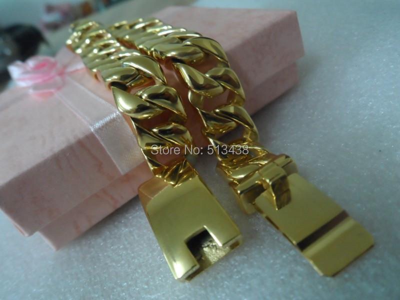 Gold Curb Chain Bracelet Stainless Steel For Men's Fashion Jewelry 12mm 8.66'' High Quality Link,
Gold Curb Chain Bracelet Stainless Steel For Men's Fashion Jewelry 12mm 8.66'' High Quality Link,