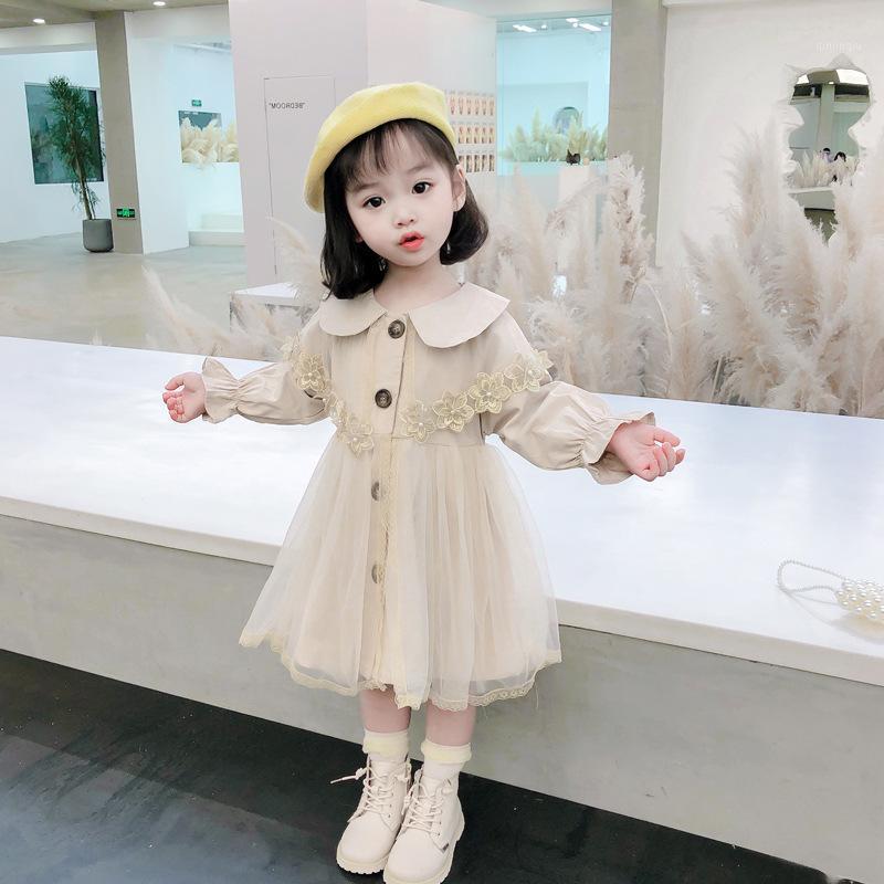Coat Kids Baby Trench Girls Korean Embroidery Flower Patchwork Mesh Windbreaker Spring Autumn Children Outwear Vestidos, Blue;gray
Coat Kids Baby Trench Girls Korean Embroidery Flower Patchwork Mesh Windbreaker Spring Autumn Children Outwear Vestidos, Blue;gray