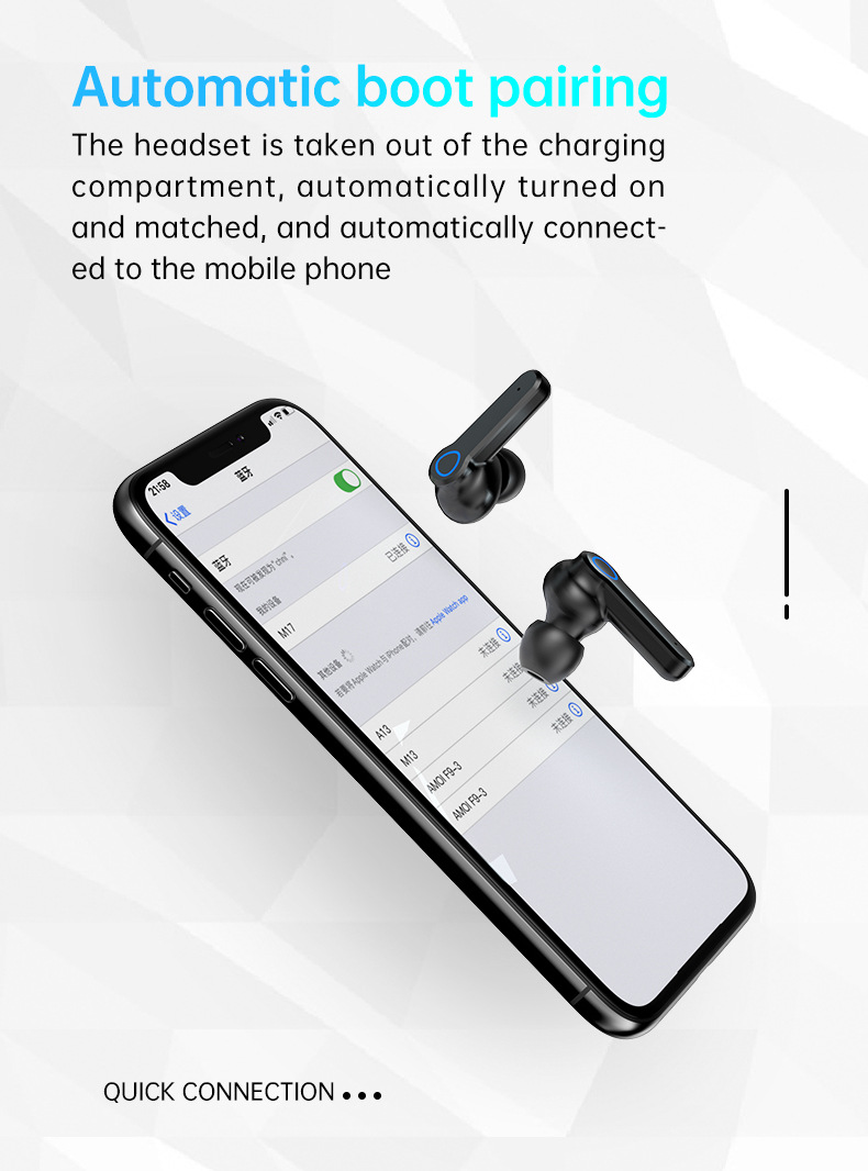 m18 TWS 5.0 Earphones 2000 mAh Charging Box Wireless Bluetooth m17 m9 m10 Headphone 9D Stereo Sports Waterproof Earbuds m12 m19 m15 Noise Cancelling H