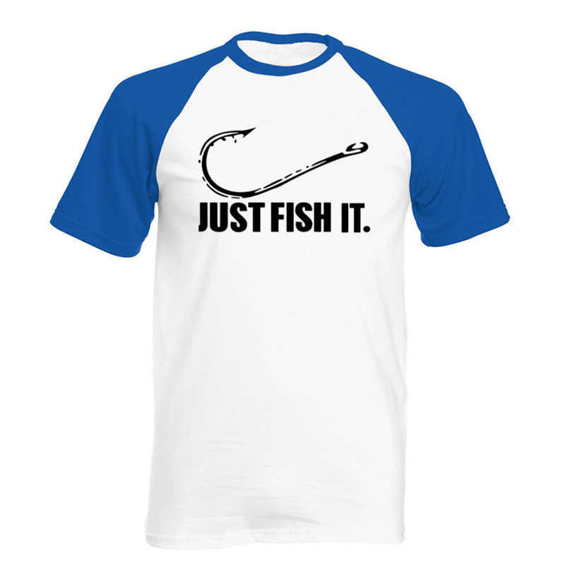 Love Fishing TShirt Fashion Men Fish It Funny Angler Hook Bait&Tackle Preshrunk Cotton raglan Short Sleeve T shirt 210629