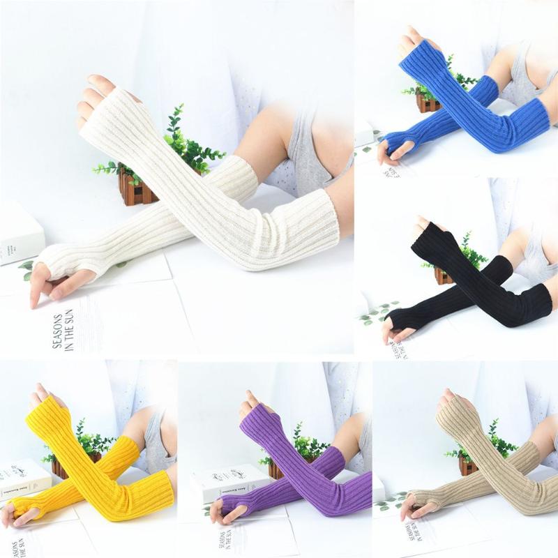 Five Fingers Gloves Arm Warmers Women Punk Gothic Goth Clothes Winter Warmer Knitted Sleeve Fine Casual Soft Long Fingerless
Five Fingers Gloves Arm Warmers Women Punk Gothic Goth Clothes Winter Warmer Knitted Sleeve Fine Casual Soft Long Fingerless