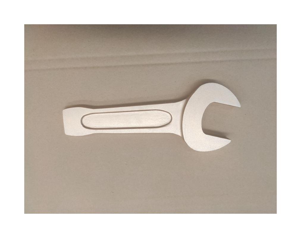 Hand Tools Explosion Proof Slogging Spanner Safety Tool Non-Sparking Be-Cu 70mm Open End Striking Wrench
Hand Tools Explosion Proof Slogging Spanner Safety Tool Non-Sparking Be-Cu 70mm Open End Striking Wrench