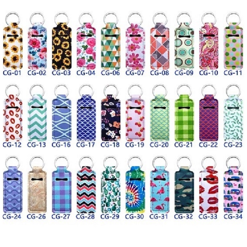 99 design printing chapstick holder keychain, lipstick packing bag, chapsticks Holders Kits, Neoprene square lip gloss pouch+wristlet keychains
99 design printing chapstick holder keychain, lipstick packing bag, chapsticks Holders Kits, Neoprene square lip gloss pouch+wristlet keychains