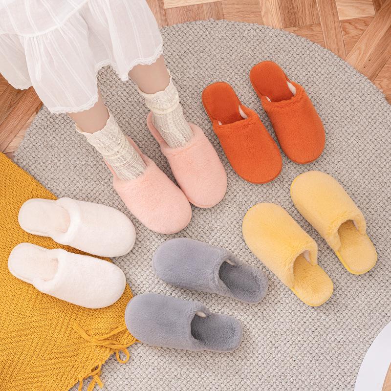 Slippers Girl INS Simple Style Baotou Plush Female Skin Plus Velvet Autumn And Winter Home Cotton Wholesale, Yellow
Slippers Girl INS Simple Style Baotou Plush Female Skin Plus Velvet Autumn And Winter Home Cotton Wholesale, Yellow