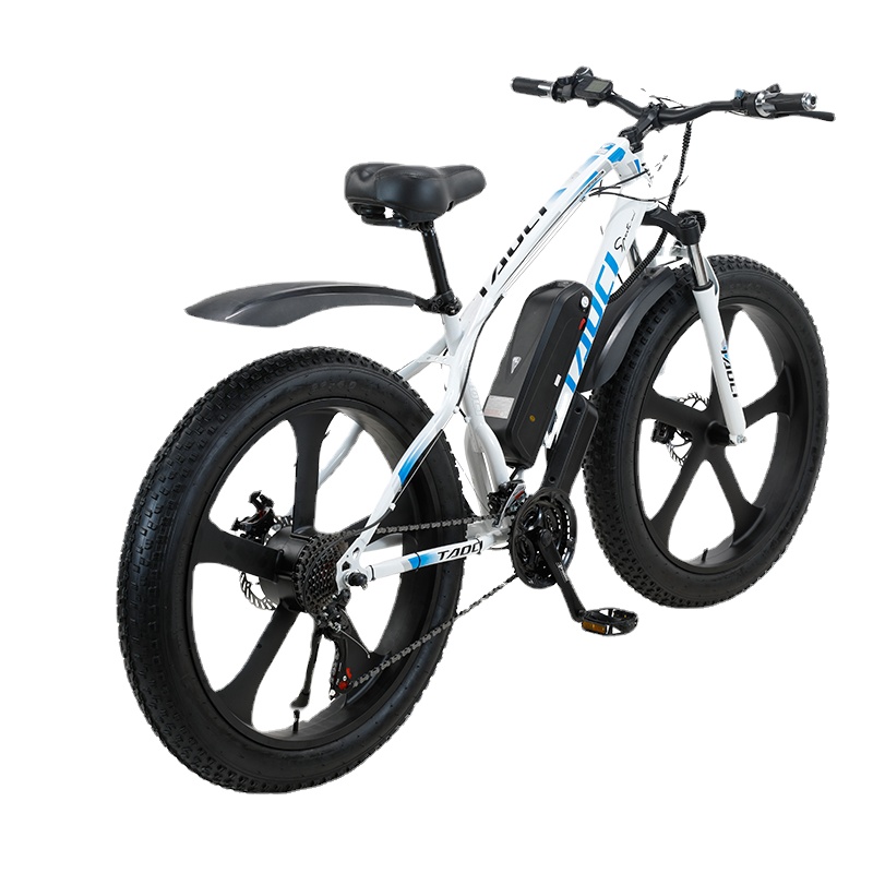 1000W Electric Bicycle Ebike 26 inch 45km/h 48V Snow Bike Fat Tire 40-50km Motorcycle Beach 26*4.0 Tire Model Lithium Battery
1000W Electric Bicycle Ebike 26 inch 45km/h 48V Snow Bike Fat Tire 40-50km Motorcycle Beach 26*4.0 Tire Model Lithium Battery