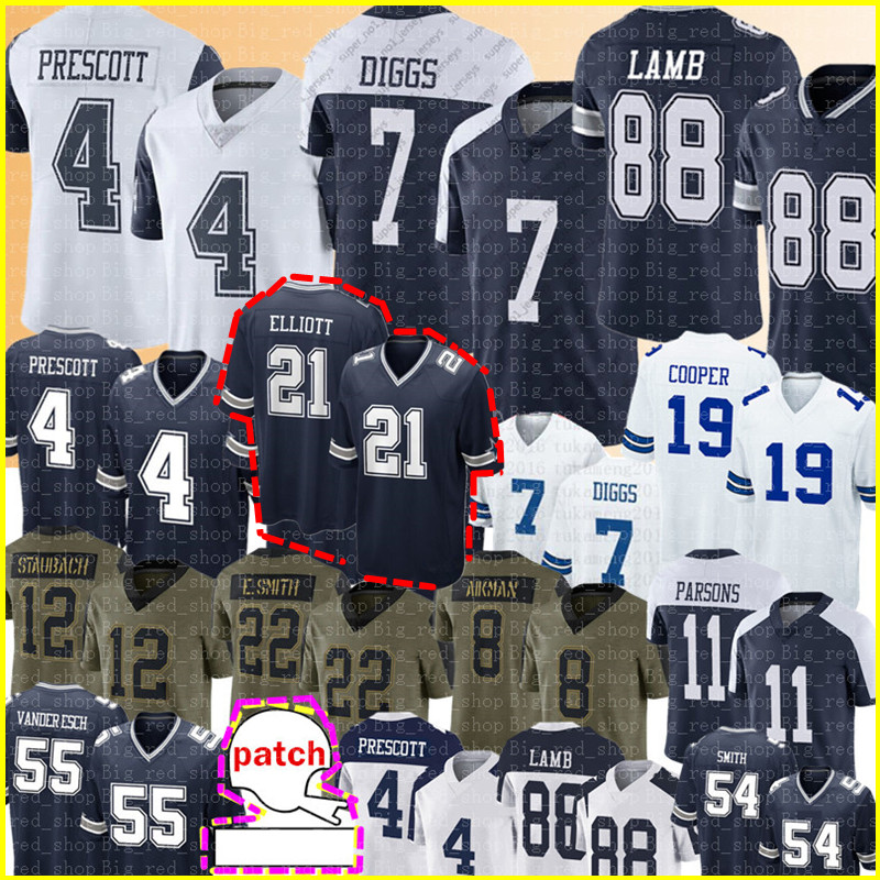 4 Dak Prescott 7 Trevon Diggs Jersey Dall 88 a CeeDee Lamb Cowbo 21 y Ezekiel Elliott Jerseys Roger Staubach Amari Cooper 8 Troy Aikman Micah Parsons 22 Emmitt Smith, Men+patch {s-xxxl}
4 Dak Prescott 7 Trevon Diggs Jersey Dall 88 a CeeDee Lamb Cowbo 21 y Ezekiel Elliott Jerseys Roger Staubach Amari Cooper 8 Troy Aikman Micah Parsons 22 Emmitt Smith, Men+patch {s-xxxl}