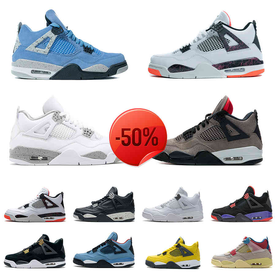 2022 Boots Mens White Oreo Sail Guava Ice 4 Basketball Shoes 4s University Blue Lava Taupe Haze Cement Citron Black Cat Metallic Fear Pack La Bred, Customize
2022 Boots Mens White Oreo Sail Guava Ice 4 Basketball Shoes 4s University Blue Lava Taupe Haze Cement Citron Black Cat Metallic Fear Pack La Bred, Customize