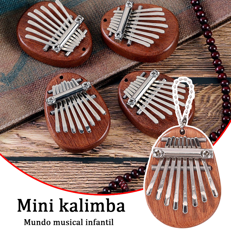 8 Key Mini Kalimba Exquisite Thumb Piano Marimba Musical Accessory Pendant Gift Toyi nteractive toys for kids
8 Key Mini Kalimba Exquisite Thumb Piano Marimba Musical Accessory Pendant Gift Toyi nteractive toys for kids