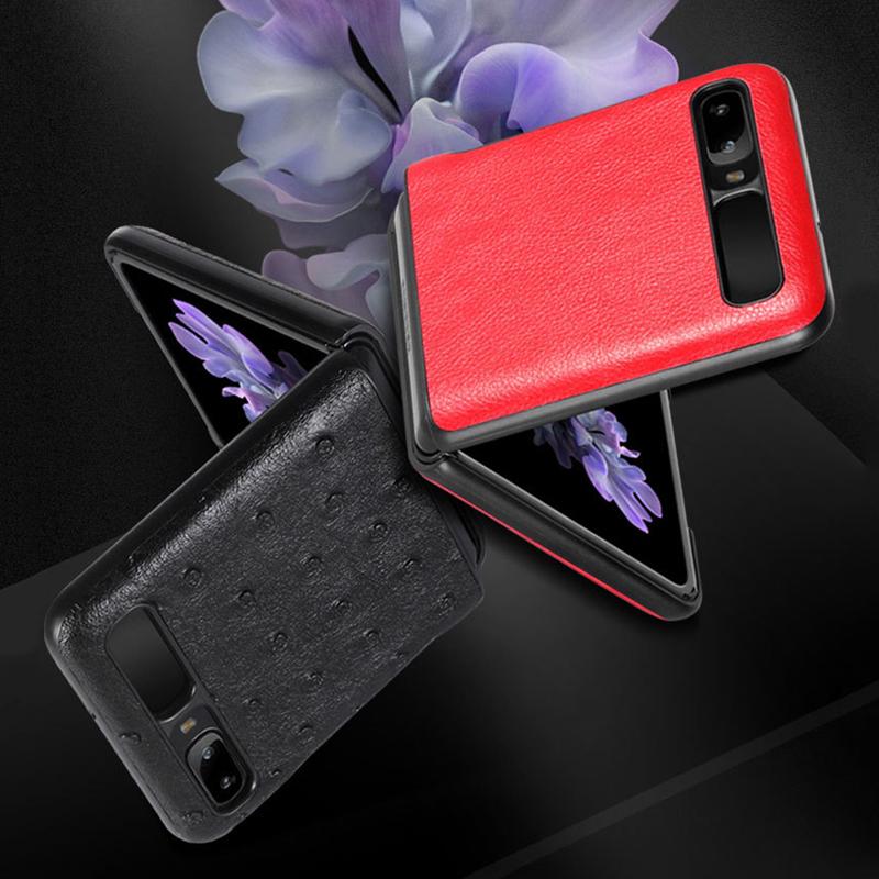 Cell Phone Pouches Leather Case For Samsung Galaxy Z Flip Zflip Luxury Business SM-F700F 360 Full Protection Cover
Cell Phone Pouches Leather Case For Samsung Galaxy Z Flip Zflip Luxury Business SM-F700F 360 Full Protection Cover