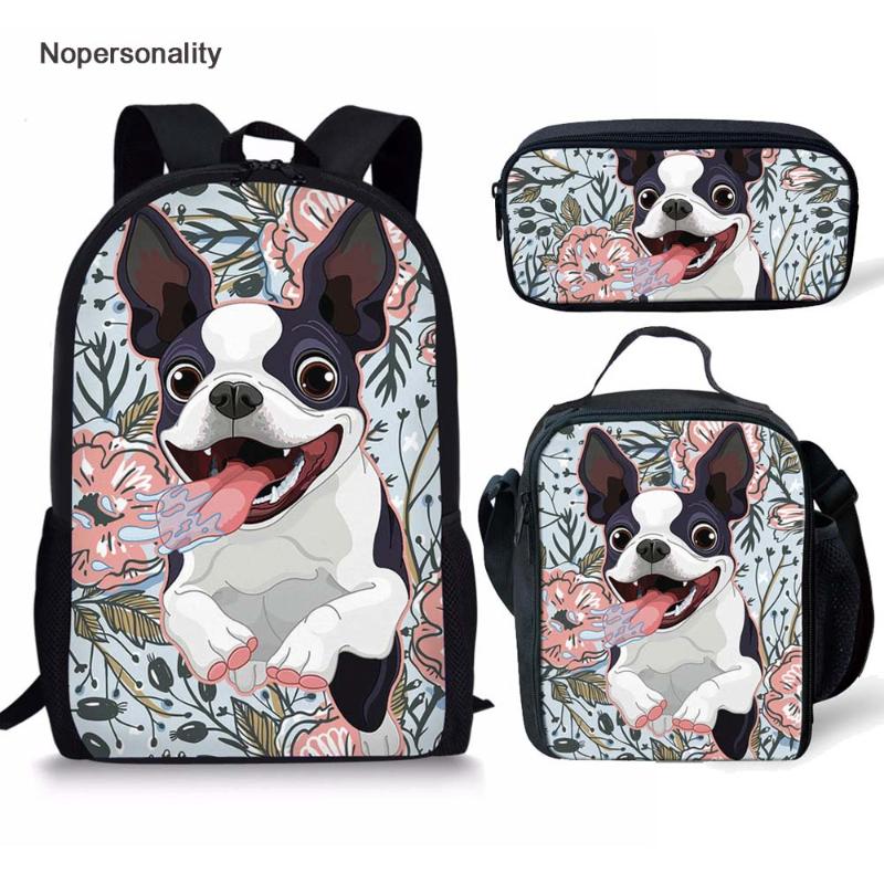 Nopersonality Adorable Boston Terrier Print School Bag Primary High Children Bookbag Stylish Child Kids Schoolbags Bags
Nopersonality Adorable Boston Terrier Print School Bag Primary High Children Bookbag Stylish Child Kids Schoolbags Bags