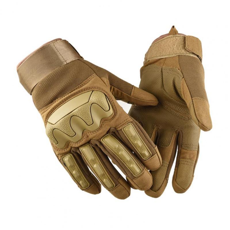 Sports Gloves 2Pcs Wear-resistant Anti-slip Microfiber Faux Leather Portable Full Finger Hand Protector For Cycling Drop, Black
Sports Gloves 2Pcs Wear-resistant Anti-slip Microfiber Faux Leather Portable Full Finger Hand Protector For Cycling Drop, Black