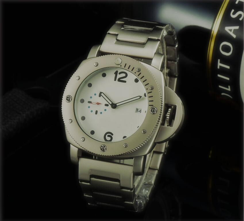 Fashion Full Functional Quartz Watch Men Top Casual Military Sports Wristwatch Solid Stainless Steel Male Clock Famous Watches Relogio Masculino, Slivery;brown
Fashion Full Functional Quartz Watch Men Top Casual Military Sports Wristwatch Solid Stainless Steel Male Clock Famous Watches Relogio Masculino, Slivery;brown