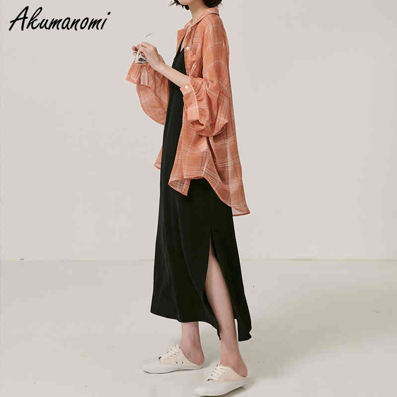 Oversize Spaghetti Strap Satin Cotton Maxi Dresses For Women Plus Size 4 5 Xl 6xl 7xl Spring Summer Autumn Split Soft Long Dress 210409