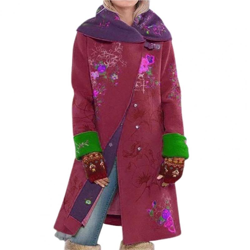 Women's Trench Coats Women Woolen Coat Vintage Printing Keep Warm Mid-length Non-shrink Long For Cold Weather Clothing 2022, Tan;black
Women's Trench Coats Women Woolen Coat Vintage Printing Keep Warm Mid-length Non-shrink Long For Cold Weather Clothing 2022, Tan;black
