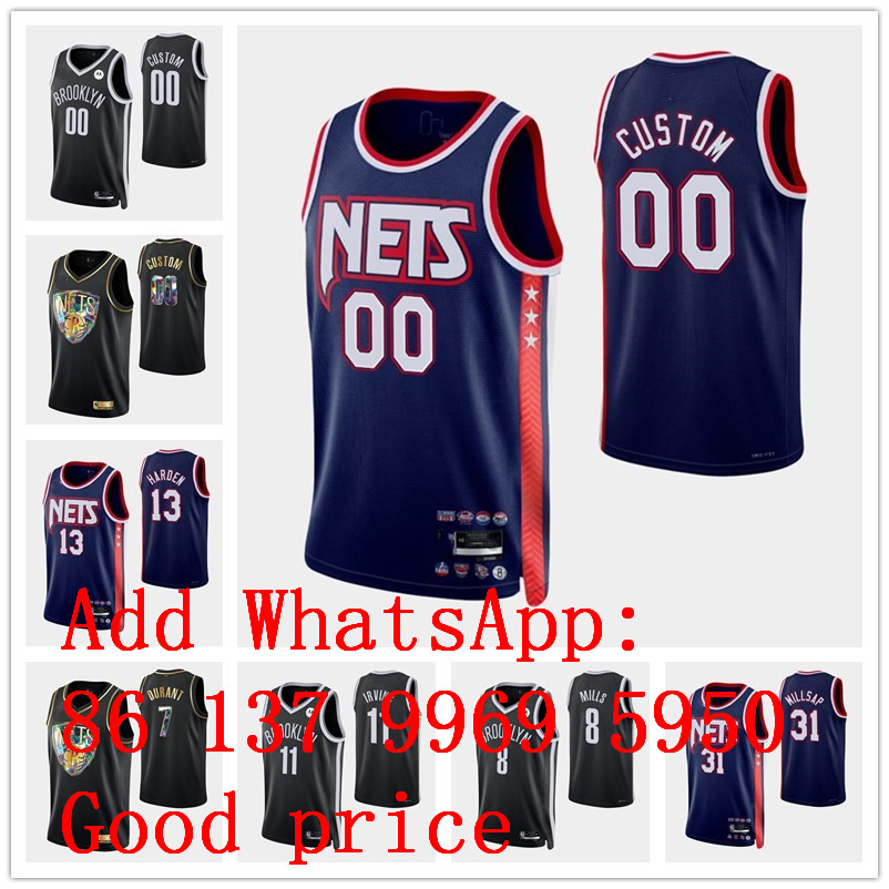 Custom Brooklyn''Nets''Men women youth 8 Patty Mills 11 Kyrie Irving 7 Kevin Durant 31 Paul Millsap 13 James Harden 75th Anniversary City Navy Jersey
Custom Brooklyn''Nets''Men women youth 8 Patty Mills 11 Kyrie Irving 7 Kevin Durant 31 Paul Millsap 13 James Harden 75th Anniversary City Navy Jersey