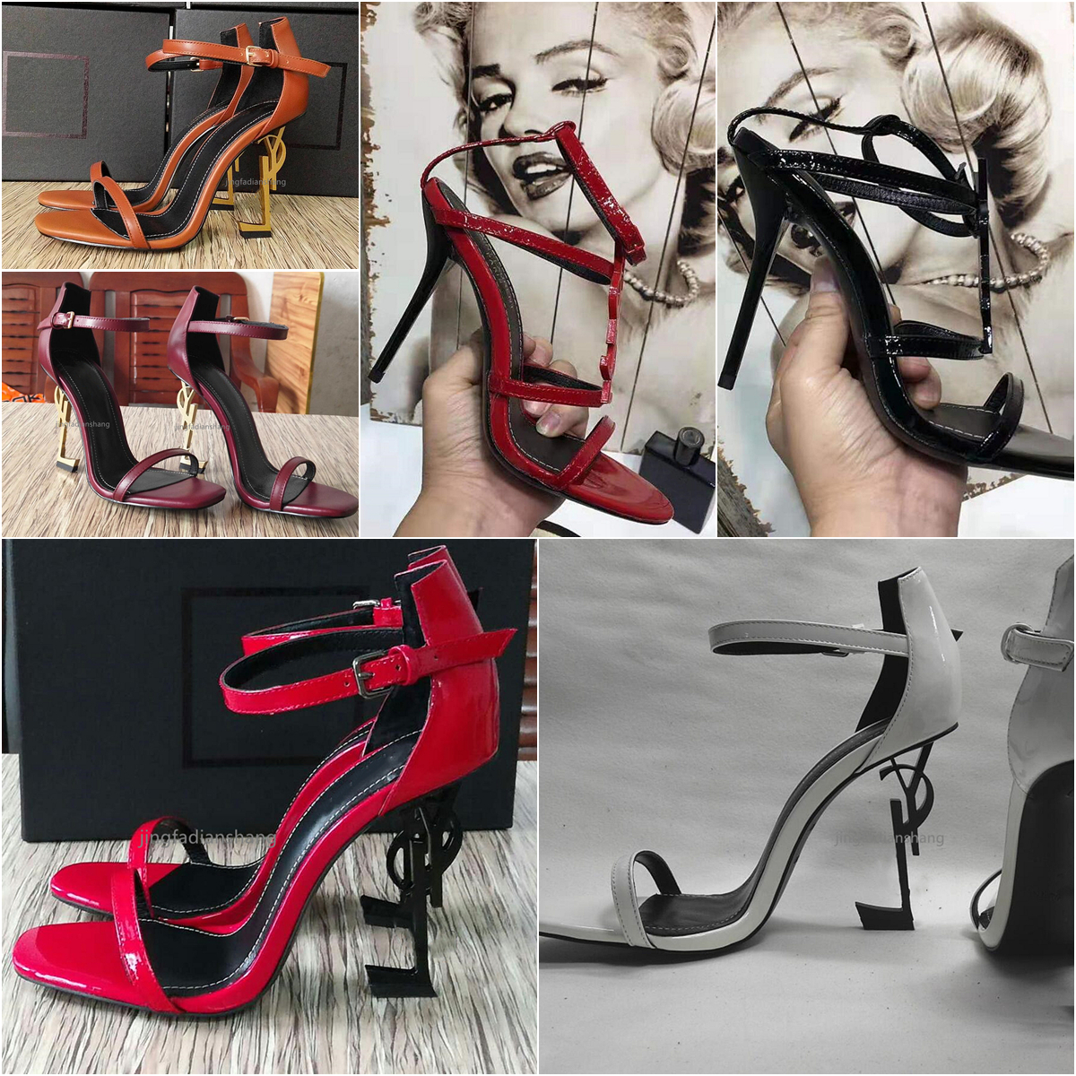 With Box! Classic High Quality Stiletto high heel Sandal fashion heel Women shoes Dress shoe ladies shoe10 01, Black
With Box! Classic High Quality Stiletto high heel Sandal fashion heel Women shoes Dress shoe ladies shoe10 01, Black
