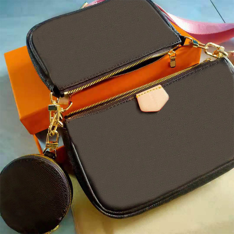 Three-piece lady handbag original box date code purse single shoulder messenger bag multifunctional wholesale 111, Pink with box
Three-piece lady handbag original box date code purse single shoulder messenger bag multifunctional wholesale 111, Pink with box