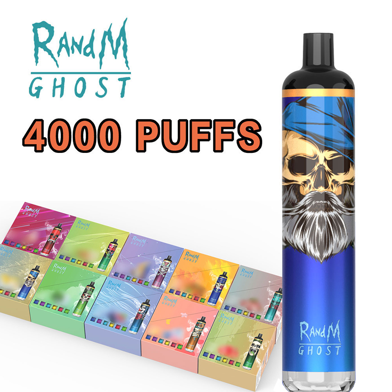 Disposable E Cigarette Randm Dazzle Ghost 4000 Puffs with USB charging port at the bottom
Disposable E Cigarette Randm Dazzle Ghost 4000 Puffs with USB charging port at the bottom