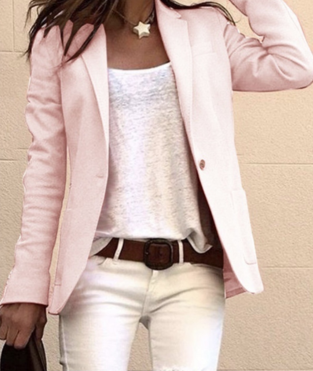 Womens Blazer Autumn Hot-Sales Women Elegant Business Coat Slim Suit Fashion Solid Color Long Sleeve Jackets