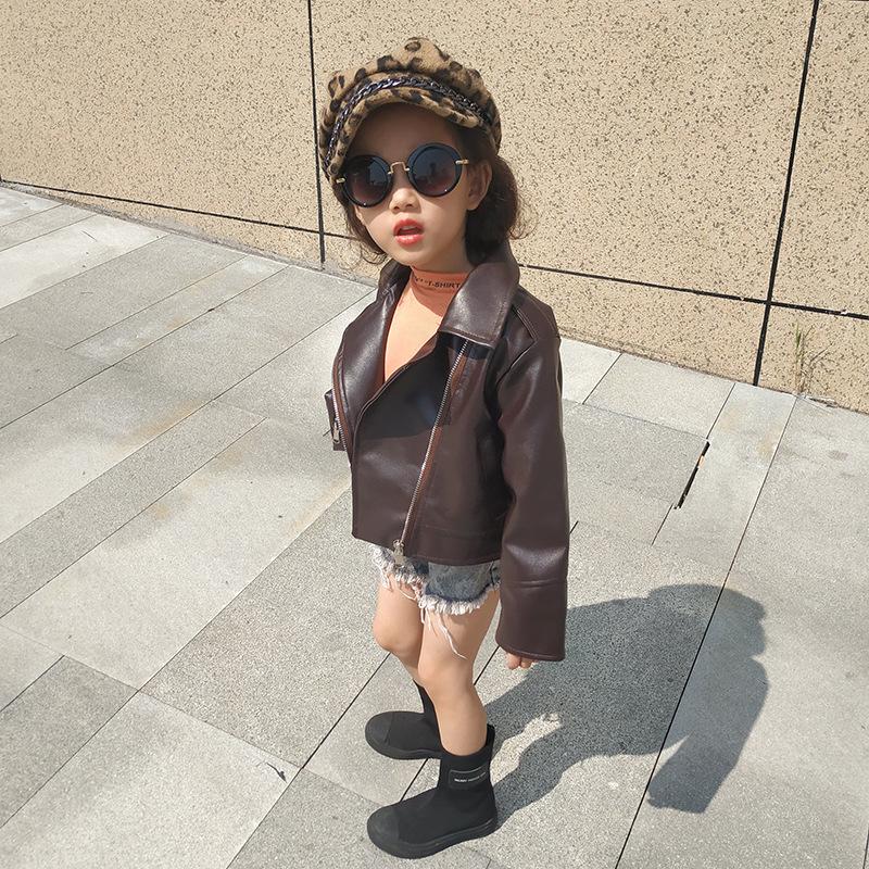 Jackets 2021 Spring And Autumn Leather Jacket Baby Girl&Boy Kids Coat Cool Brown Clothing Faux Letter Short 2-12yea, Blue;gray
Jackets 2021 Spring And Autumn Leather Jacket Baby Girl&Boy Kids Coat Cool Brown Clothing Faux Letter Short 2-12yea, Blue;gray