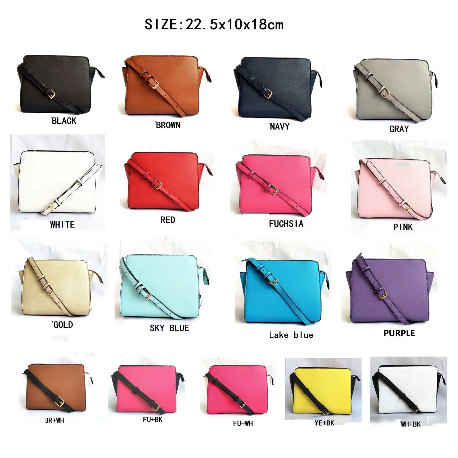 17 color Women designer handbags bag Messenger fashion Messenger brand Shoulder Cross Body crossbodys PU Leather Purses tote 3ap038, All white
17 color Women designer handbags bag Messenger fashion Messenger brand Shoulder Cross Body crossbodys PU Leather Purses tote 3ap038, All white