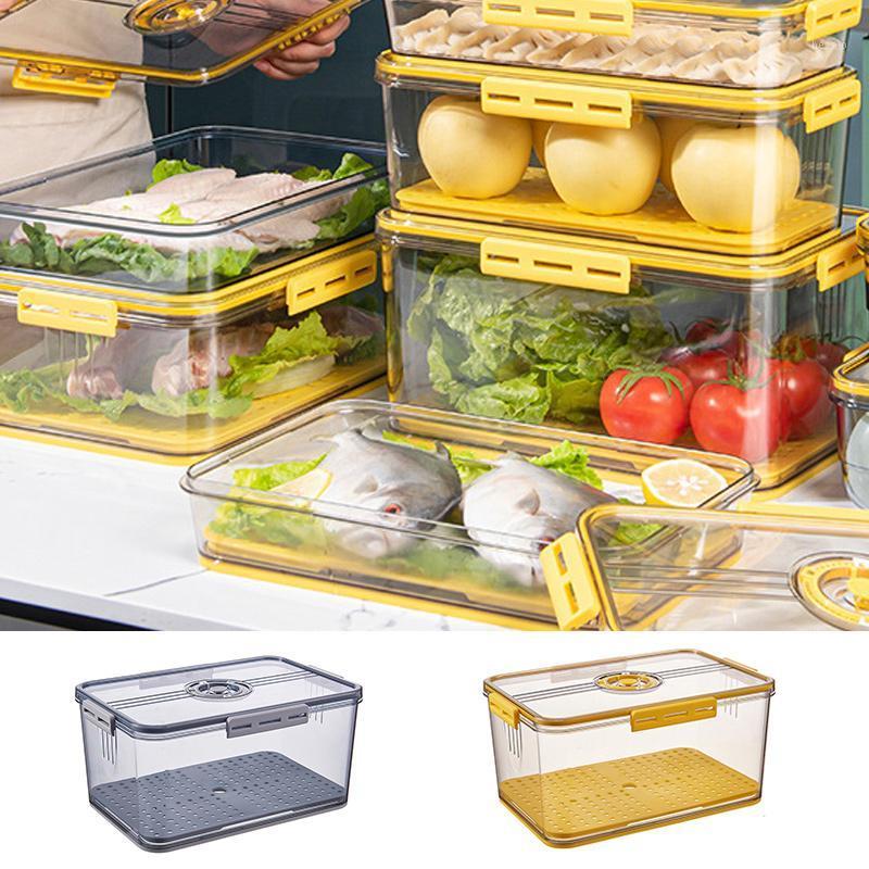 Storage Bottles & Jars Refrigerator Food Organizer Containers With Lid Kitchen For Vegetable Fruit PET Thickened Fresh Drawer Separate
Storage Bottles & Jars Refrigerator Food Organizer Containers With Lid Kitchen For Vegetable Fruit PET Thickened Fresh Drawer Separate