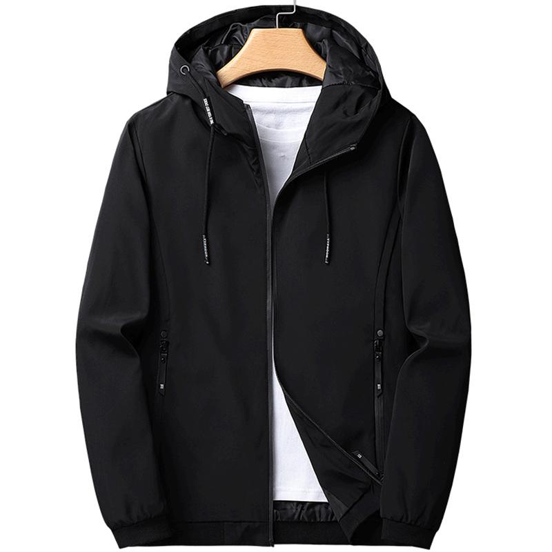 Men's Jackets 2021 Spring Fashion Coat Casual Loose And Autumn Clothing Trend Tooling Jacket Solid Color Hooded, Black
Men's Jackets 2021 Spring Fashion Coat Casual Loose And Autumn Clothing Trend Tooling Jacket Solid Color Hooded, Black