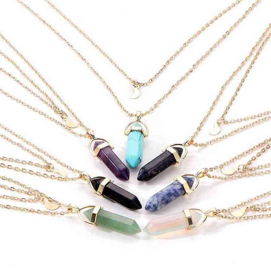Fashion Children's Glass Hexagonal Prism Necklaces Jewelry For Girls Double Moon Crescent + Bullet Kids Cute Party Pendant Necklace Accessories G7974O2, Gec03-03 dark blue
Fashion Children's Glass Hexagonal Prism Necklaces Jewelry For Girls Double Moon Crescent + Bullet Kids Cute Party Pendant Necklace Accessories G7974O2, Gec03-03 dark blue