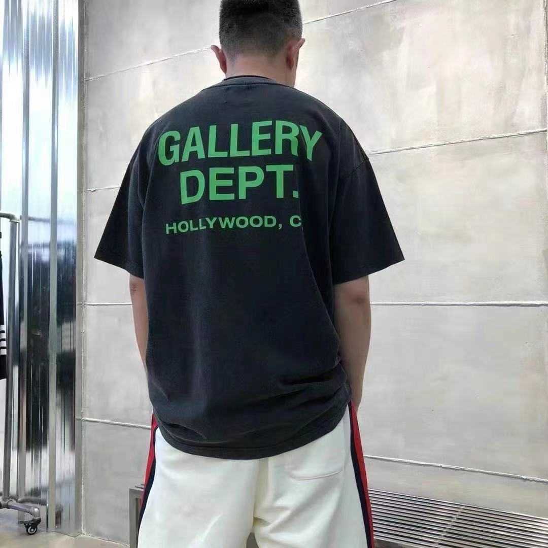 Gary dept fog high Tee street retro wash water old green letter print short sleeve couple antique T-shirt, Dark grey g03
Gary dept fog high Tee street retro wash water old green letter print short sleeve couple antique T-shirt, Dark grey g03