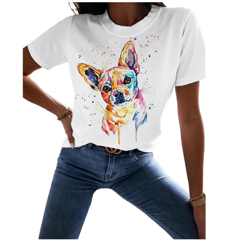 Women's T-Shirt Harajuku Cute Dog Graphic Printed Casual Women Top Shirts Summer Loose Short Sleeve Tops Shirt Streetwear Clothing, Nt-803253
Women's T-Shirt Harajuku Cute Dog Graphic Printed Casual Women Top Shirts Summer Loose Short Sleeve Tops Shirt Streetwear Clothing, Nt-803253