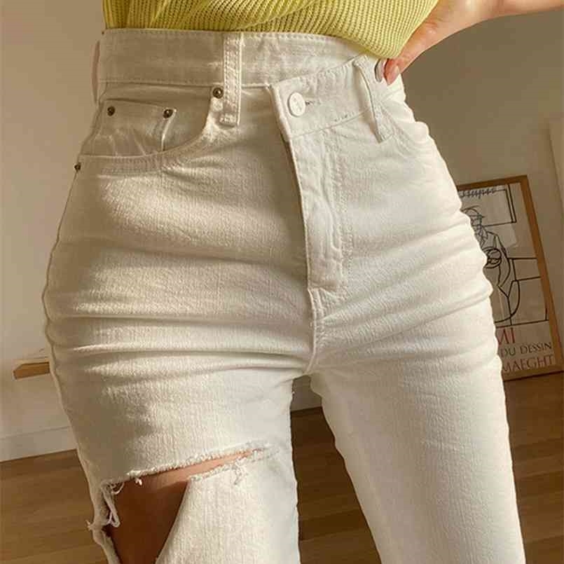 Soft High Waist Women'S Trousers Denim Streetwear Jean Vintage Girls Jeans Woman Pants Pencil Slim Stretch Femme Pantalon Mujer 210809