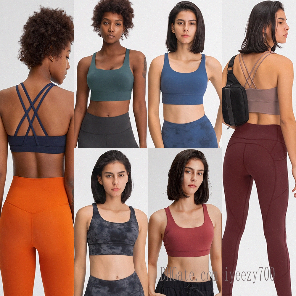 20colors 2021-new tanks yoga bra gym align training top tops cross back plastic sports underwear women gather vest running fitness, White
20colors 2021-new tanks yoga bra gym align training top tops cross back plastic sports underwear women gather vest running fitness, White