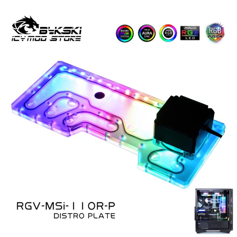 Fans & Coolings Bykski Waterway Board Reservoir Liquidcooling System Water Tank Acrylic Tranperant For MSI 110R RGV-MSI-110R-P
Fans & Coolings Bykski Waterway Board Reservoir Liquidcooling System Water Tank Acrylic Tranperant For MSI 110R RGV-MSI-110R-P