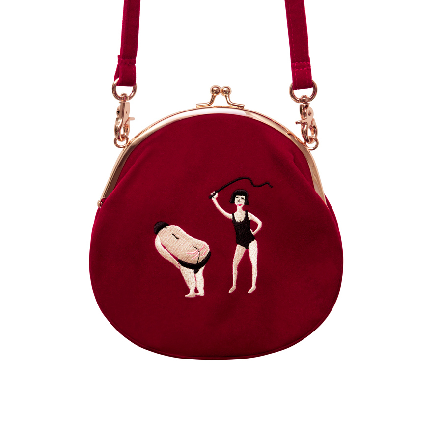 YIZI SToRe Vintage Velvet Embroidery Women Messenger Bags In Semi-circle Round Shape Original Designed(FUN KIK) LJ200128, Red satchel
YIZI SToRe Vintage Velvet Embroidery Women Messenger Bags In Semi-circle Round Shape Original Designed(FUN KIK) LJ200128, Red satchel