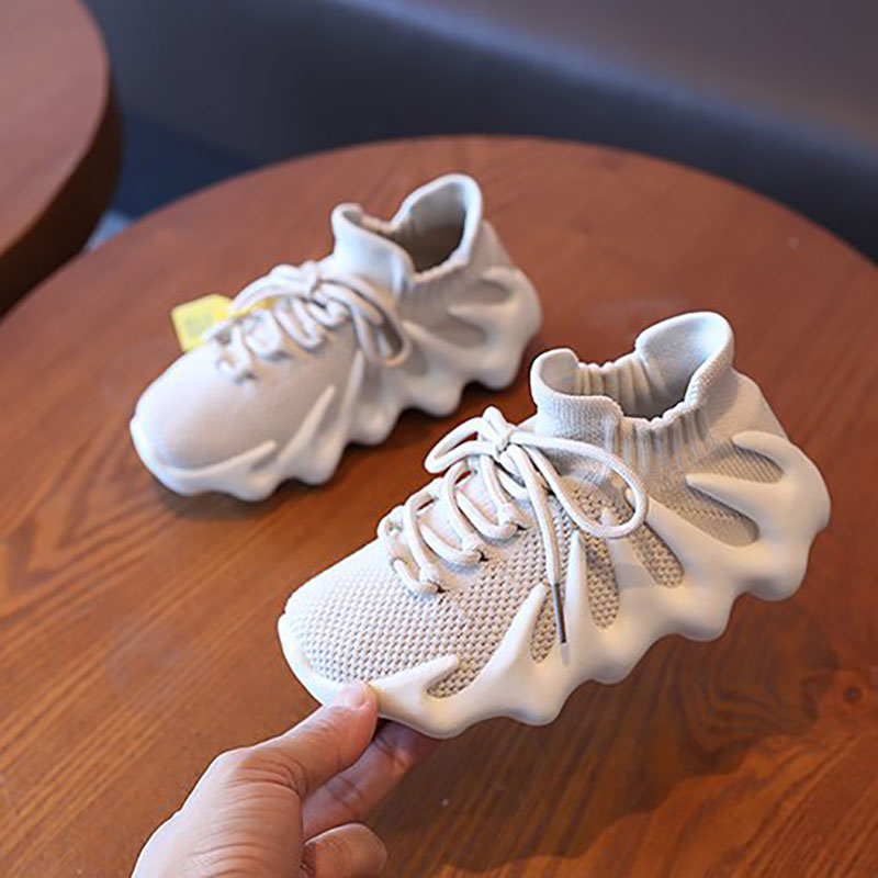 Fashion Kids Athletic Sneakers Outdoor Shoes Toddlers Teen Baby Children Soft Comfort Casual Lace Breathable Boys Girls Running Sportsshoes EUR 27-36