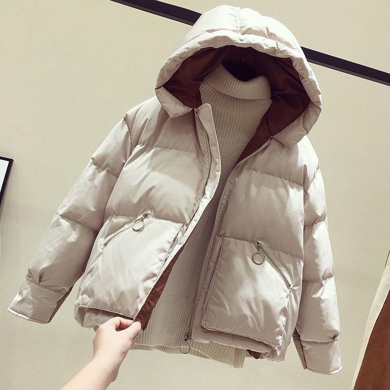 Women' Down & Parkas 2021 Winter Jacket Women Coat Short Hooded Casual Overcoat Warm Cotton Padded Parka Female Outwear, Creamy-white
Women' Down & Parkas 2021 Winter Jacket Women Coat Short Hooded Casual Overcoat Warm Cotton Padded Parka Female Outwear, Creamy-white