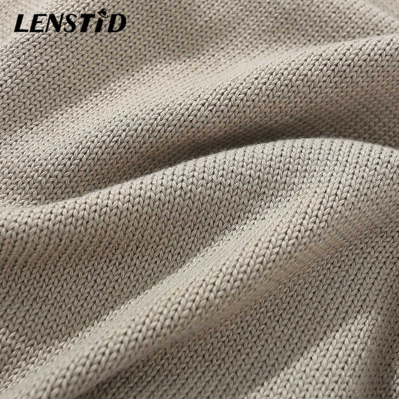 LENSTID Men Hip Hop Knitted Jumper Sweaters Angel Lightning Printed Streetwear Harajuku Autumn Oversize Hipster Casual Pullovers 211008