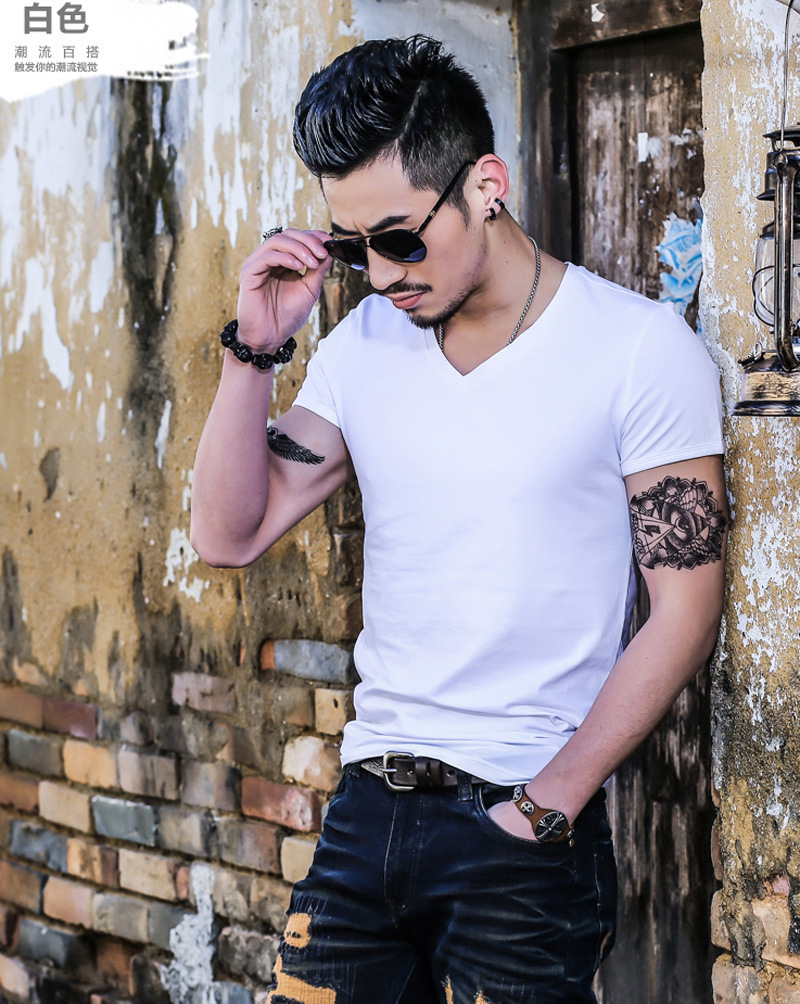 Men's T Shirt Fashion Extended Street Style T-Shirt Men clothing Tops Tees Hip Hop Urban Blank Basic tShirts V OR O neck, Multi
Men's T Shirt Fashion Extended Street Style T-Shirt Men clothing Tops Tees Hip Hop Urban Blank Basic tShirts V OR O neck, Multi