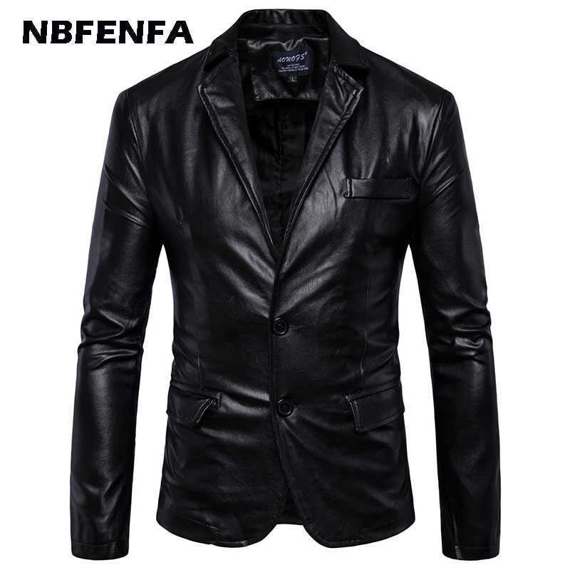 Men PU Leather Jacket Blazer Male Coat Vintage Sport Jacket Solid Windbreaker Spring Autumn Men's Clothing Male Outwear LX146 X0721, Brown
Men PU Leather Jacket Blazer Male Coat Vintage Sport Jacket Solid Windbreaker Spring Autumn Men's Clothing Male Outwear LX146 X0721, Brown